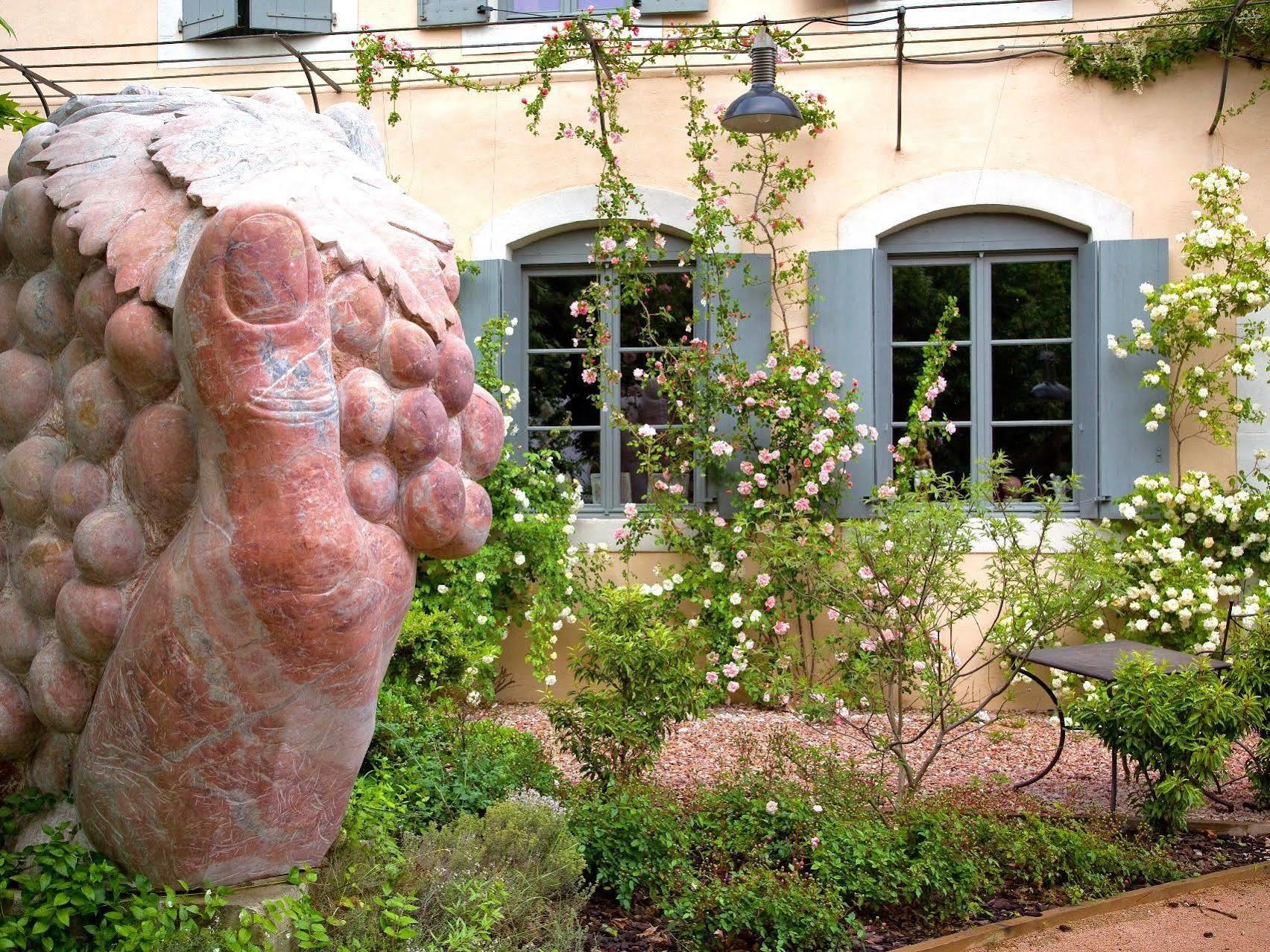 Logis Hotel - Restaurant La Marbrerie Caunes-Minervois Dış mekan fotoğraf